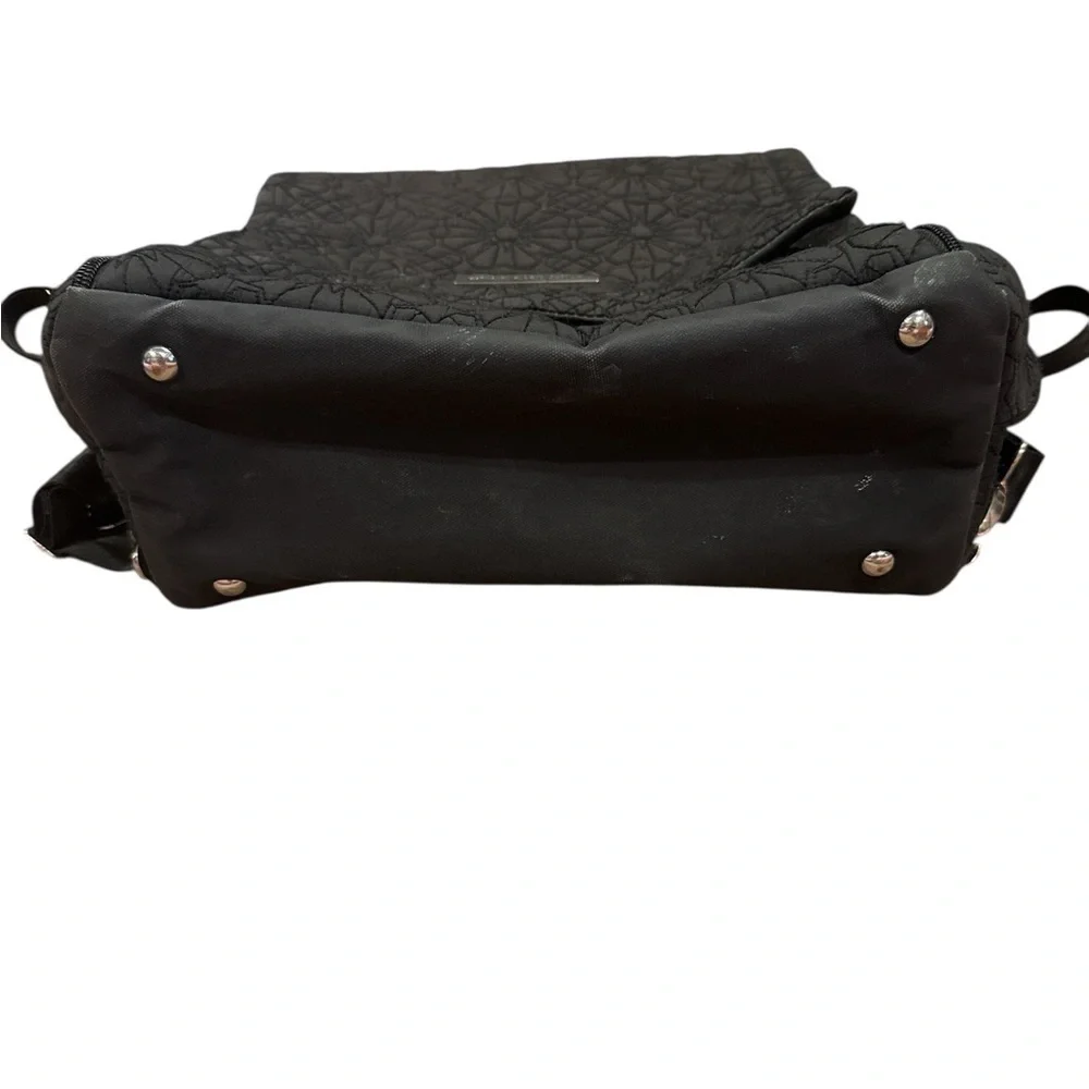 Petunia pickle bottom Black Quilted Women's diaper Bag